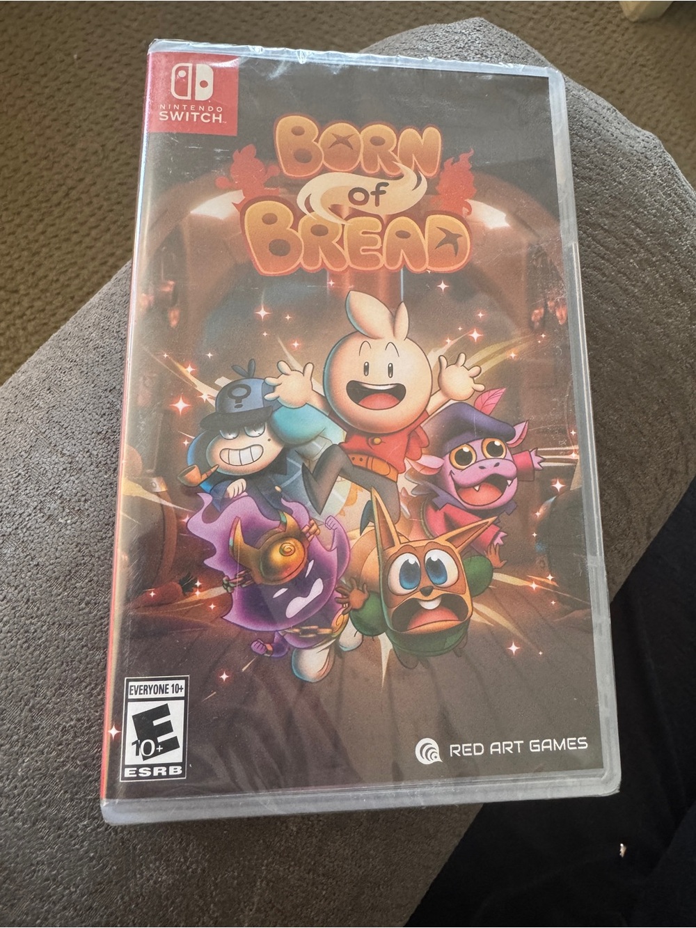 NEW Nintendo Switch Born of Bread Video Game - Brown, Orange, Purple